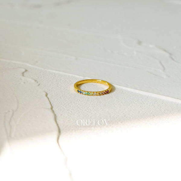 Rayne Ring - 18k/ 75% Yellow Gold