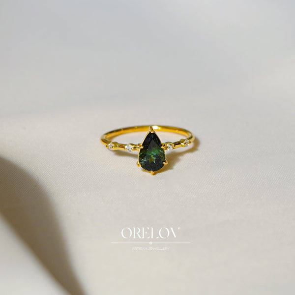 Sienna Ring - 18k/ 75% Yellow Gold