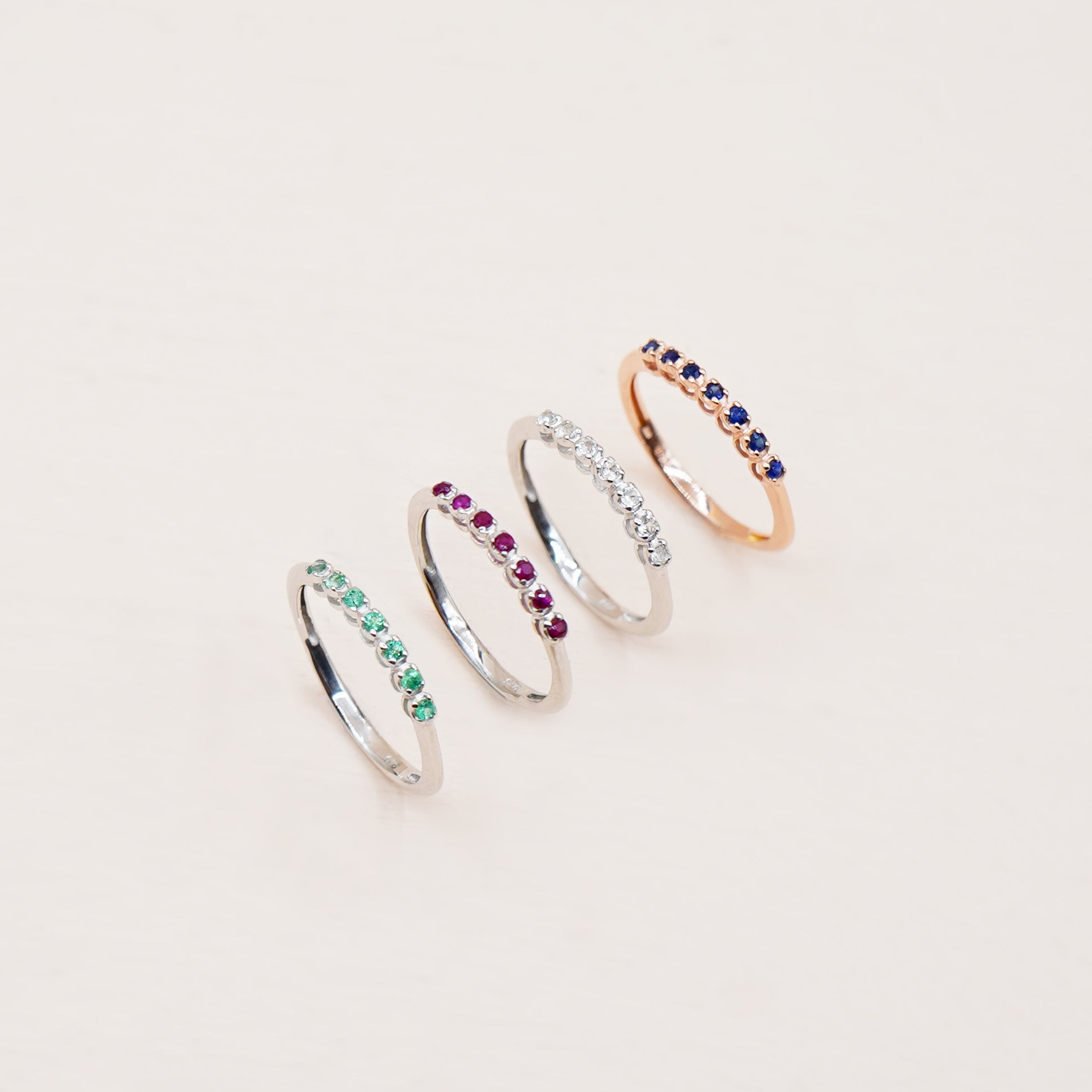 Lesly Ring - 925 Sterling Silver with Gold Plated