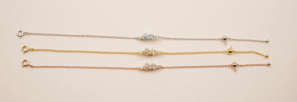 Pixie Bracelet - 925 Sterling Silver with Gold Plated