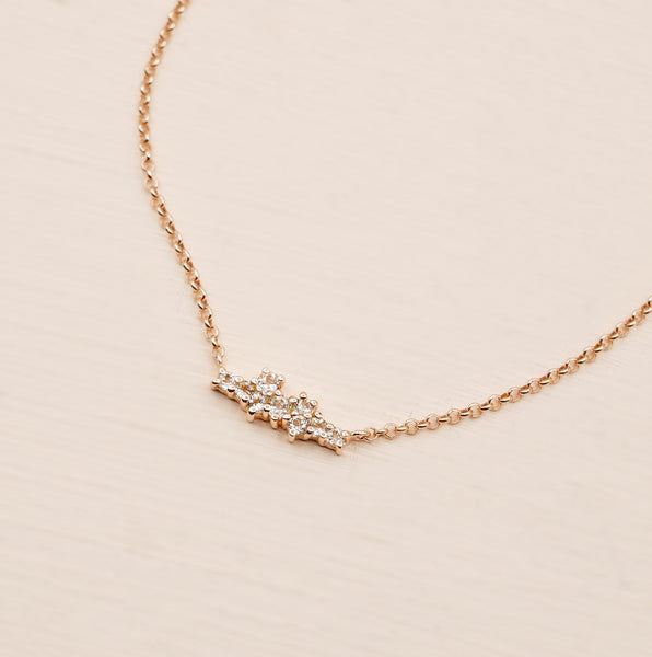 Pixie Necklace - 925 Sterling Silver with Gold Plated