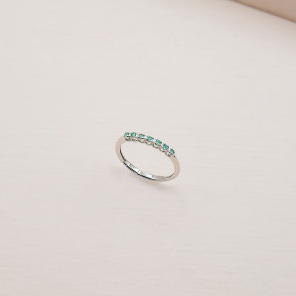 Lesly Ring - 925 Sterling Silver with Gold Plated