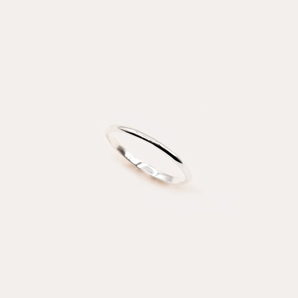 Ergo Ring - 925 Sterling Silver with Gold Plated